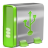 Green USB Icon